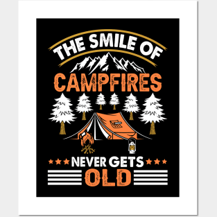 The Smile of Campfires Posters and Art